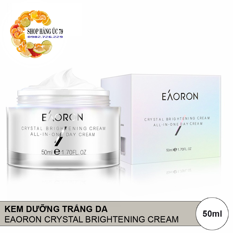 KEM DƯỠNG TRẮNG DA - EAORON CRYSTAL BRIGHTENING CREAM 50ml