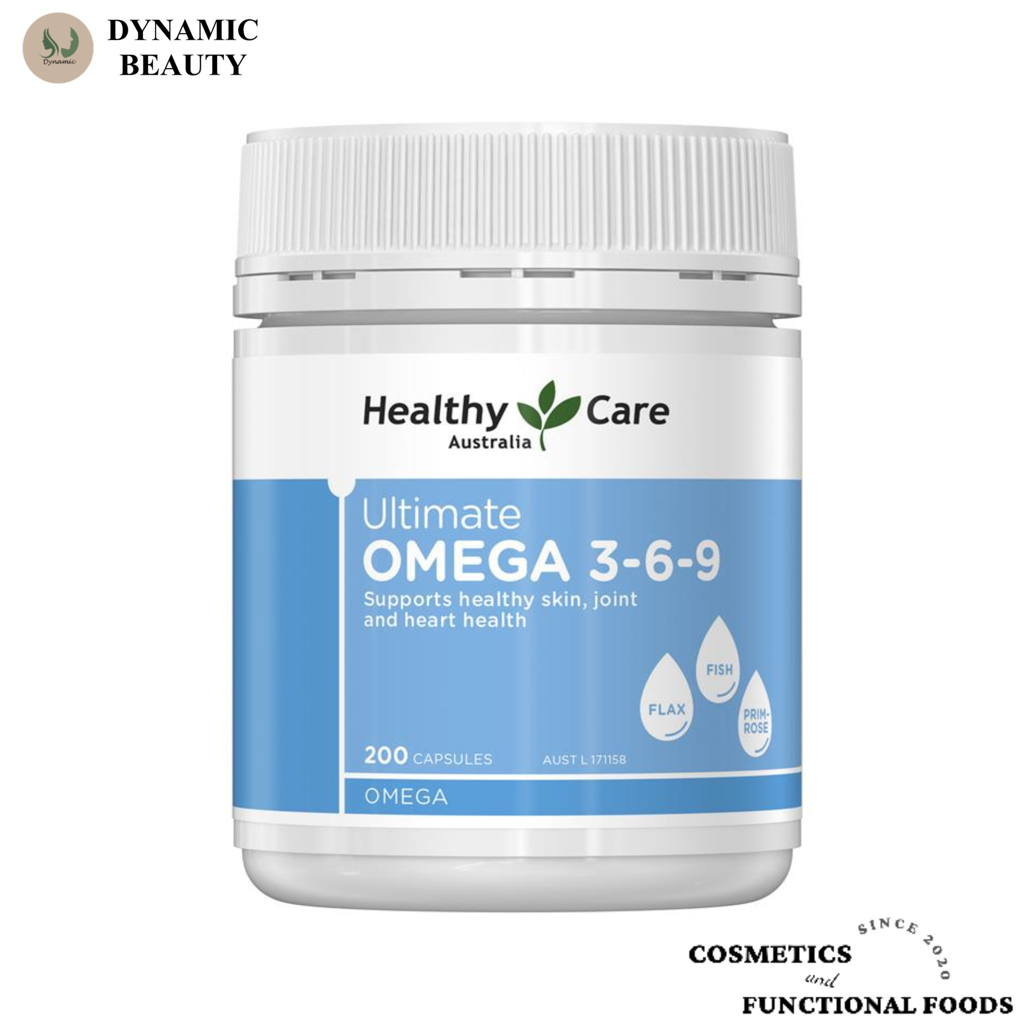 Viên uống Healthy Care omega 3 6 9 ultimate 200 viên