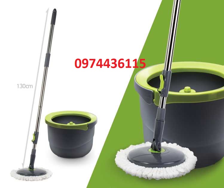 Bộ chổi lau nhà Lock & Lock kèm 2 bông lau nhà