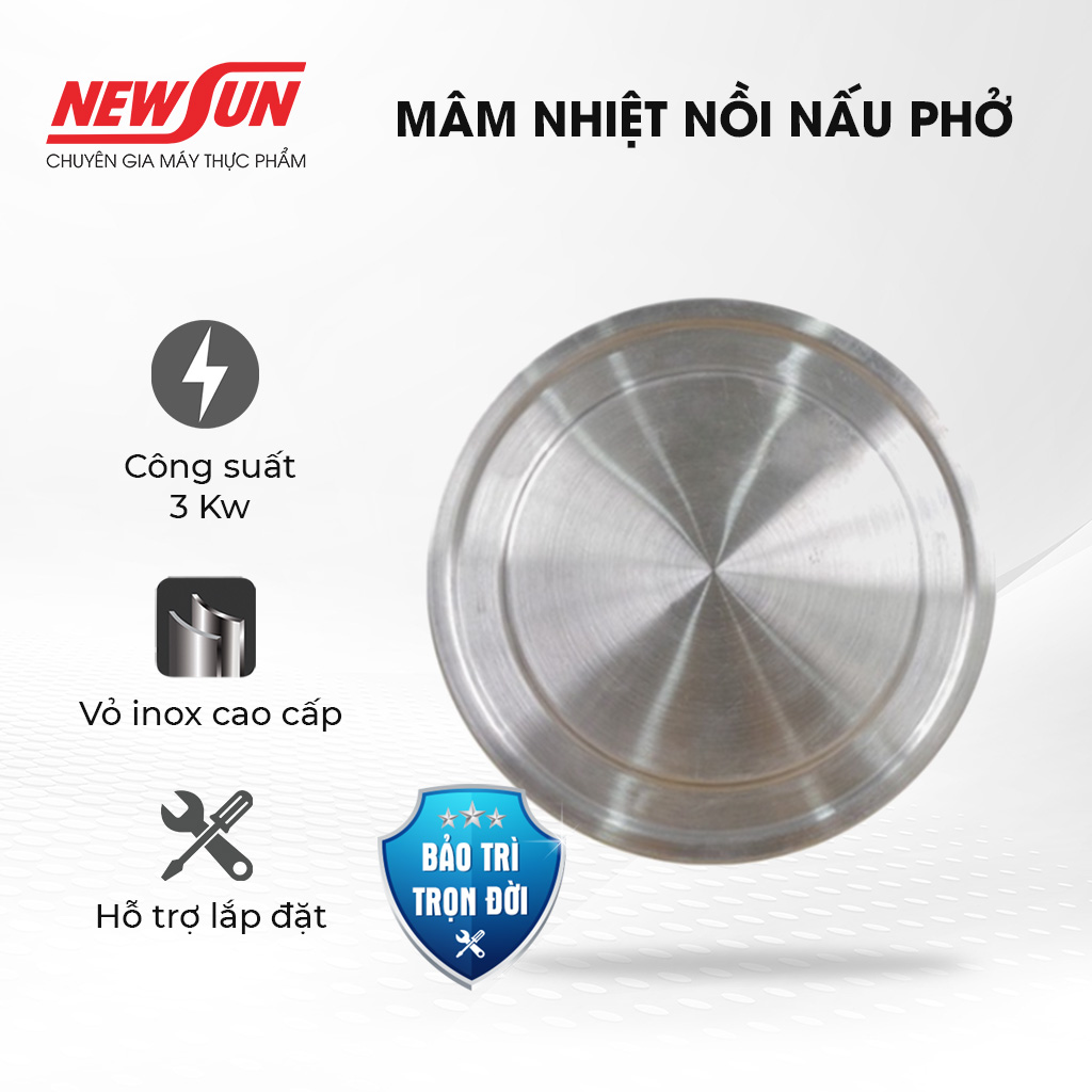 Mâm nhiệt - Đĩa nhiệt nồi nấu phở NEWSUN