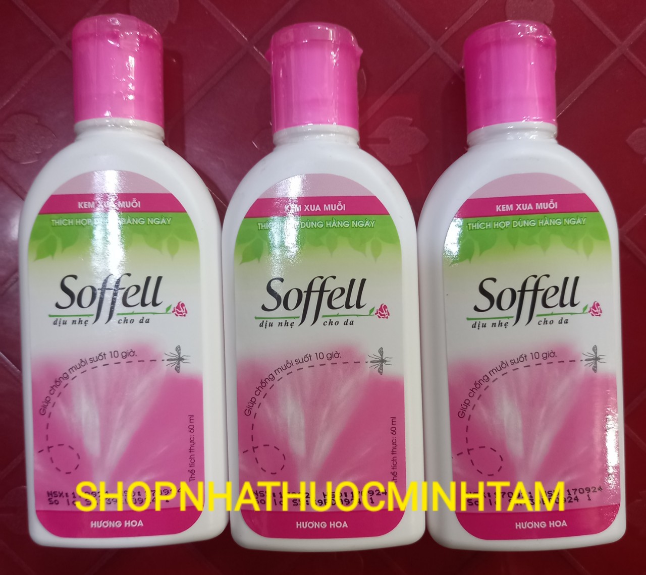 KEM XUA MUỖI SOFFELL 1 CHAI