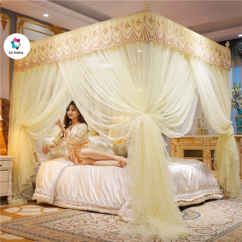 Màn khung Inox 3 cửa, không khoan tường (Màn + khung)