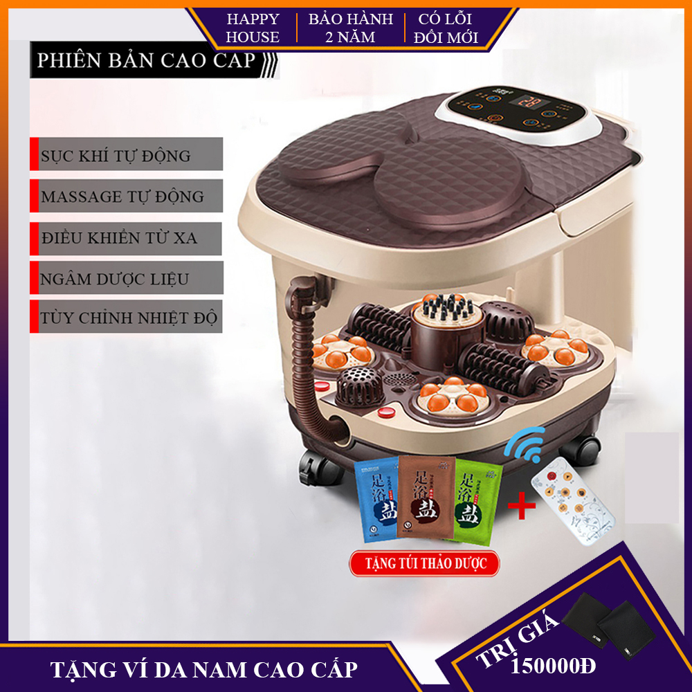 máy massage ngâm chân cao cấp, kết hợp 2 trong 1 tạo cảm giác thoải mái tự nhiên, bảo hành chính hãng 2 năm lỗi 1 đổi 1 trong vòng 7 ngày sau nhận hàng