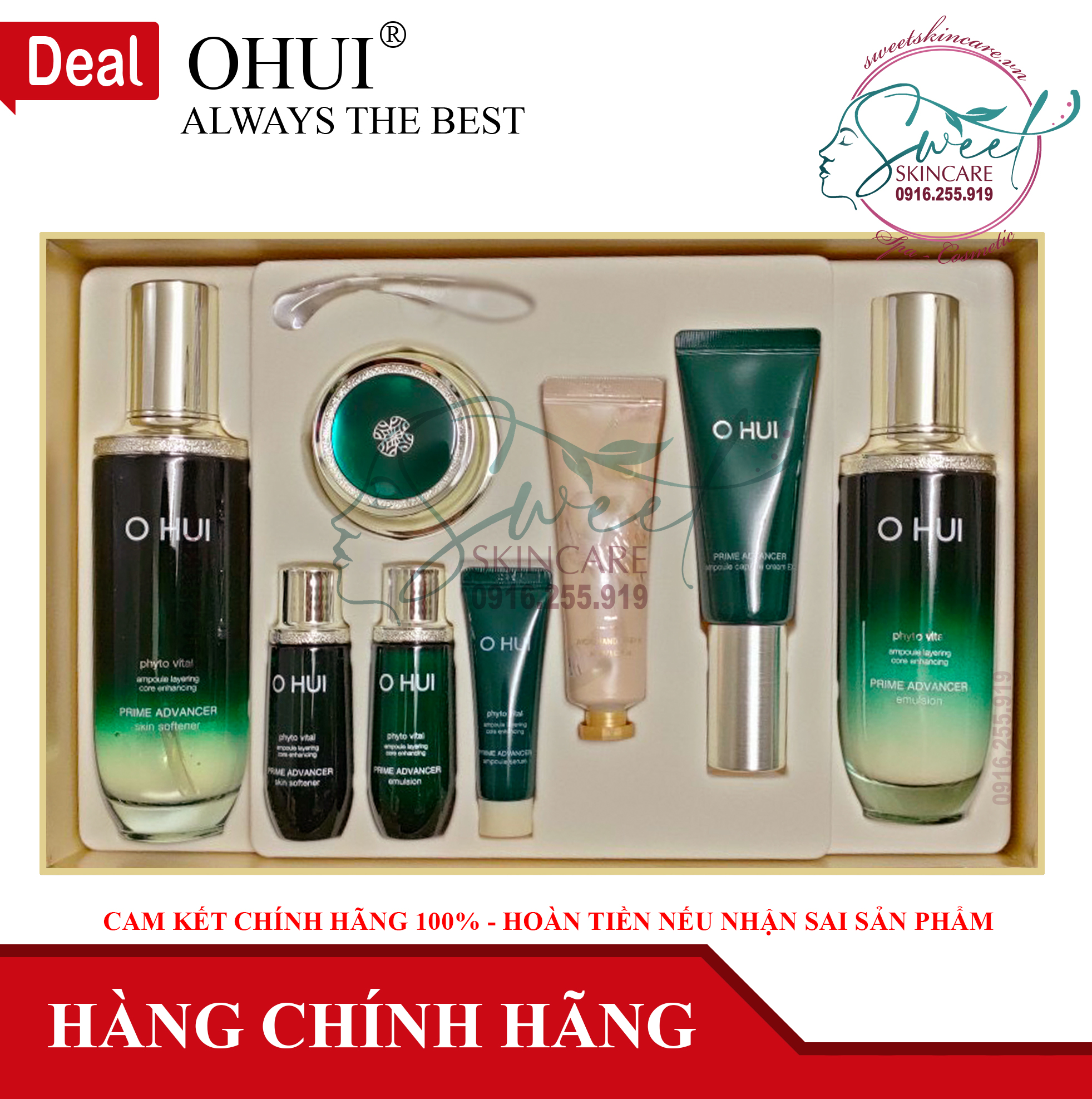 Set Ohui Prime Advancer Ampoule Special – Bộ Dưỡng Da Chống Lão Hóa