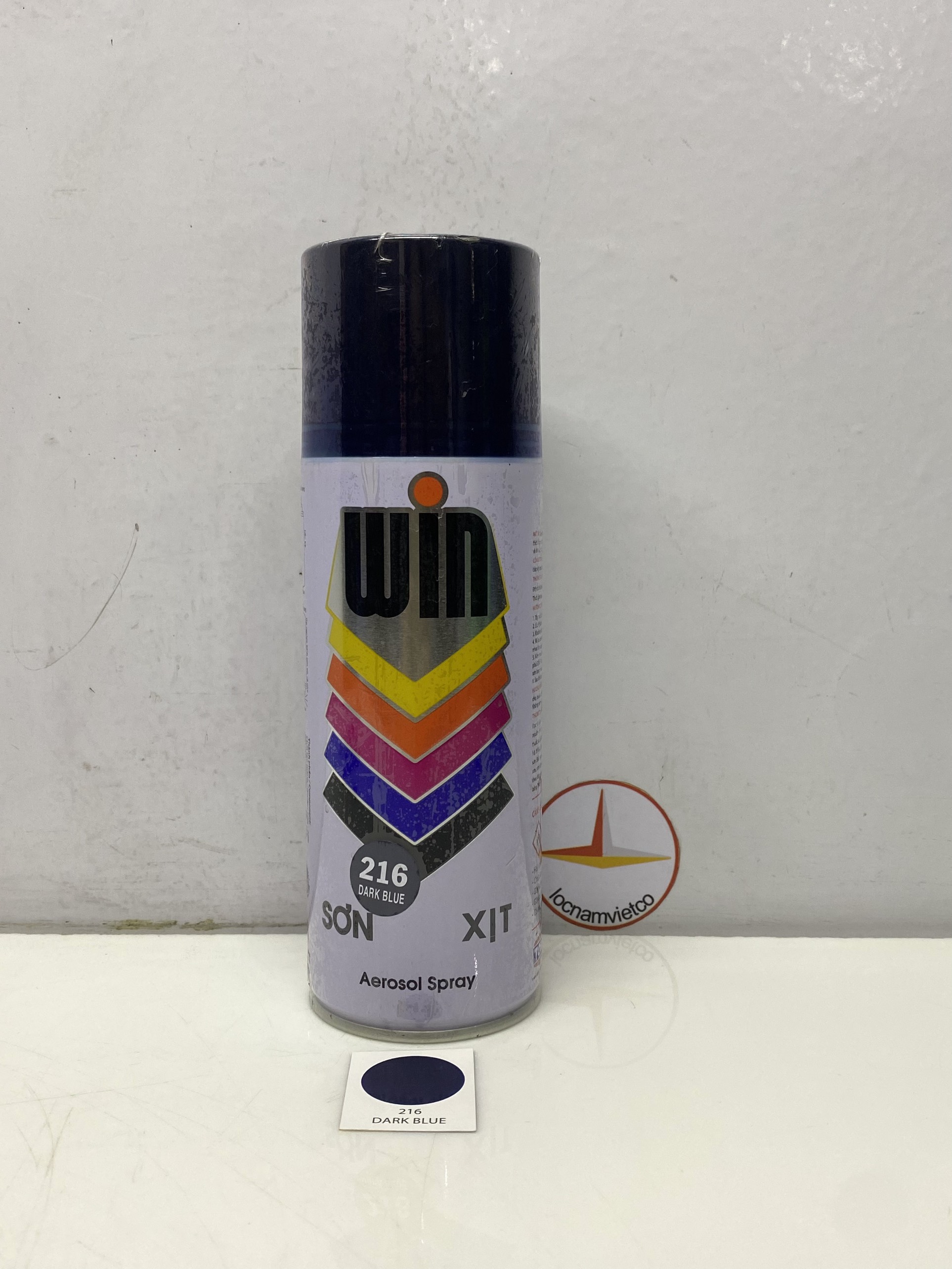 Sơn xịt Win màu xanh đen 216 400ml