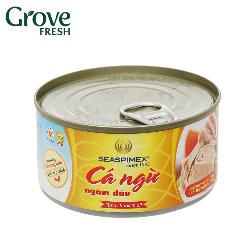 Cá ngừ ngâm dầu 185gr