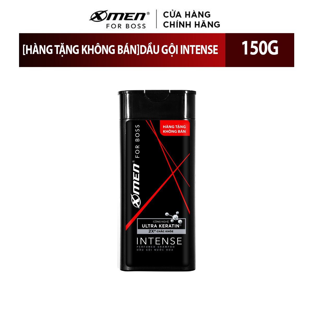 [Hàng tặng không bán] Dầu gội nước hoa X-Men For Boss Intense 150g