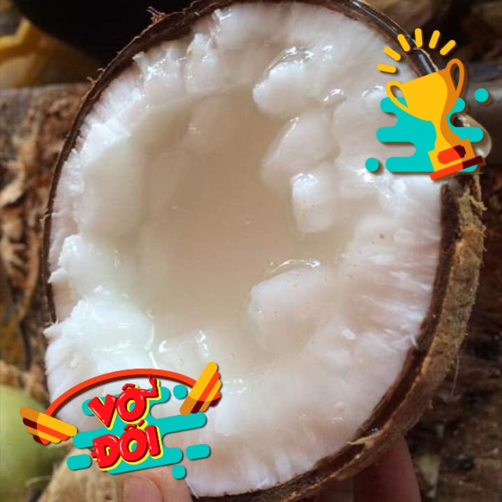 Dừa Sáp(Đặc sản trà Vinh)