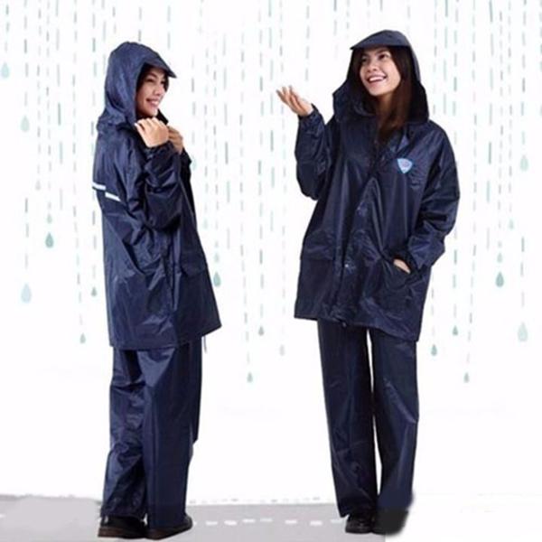 Bộ quần áo mưa vải dù size xl chống thấm cao cấp