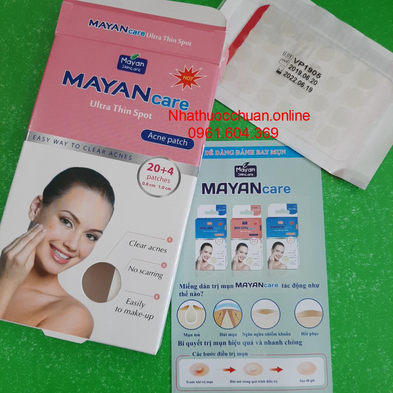Miếng dán mụn Mayancare 0.8cm