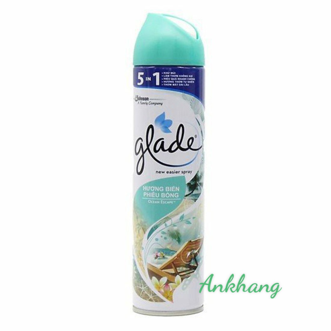 Xịt Phòng Glade Hương Biển Phiêu Bồng - Ocean Escape 280ml