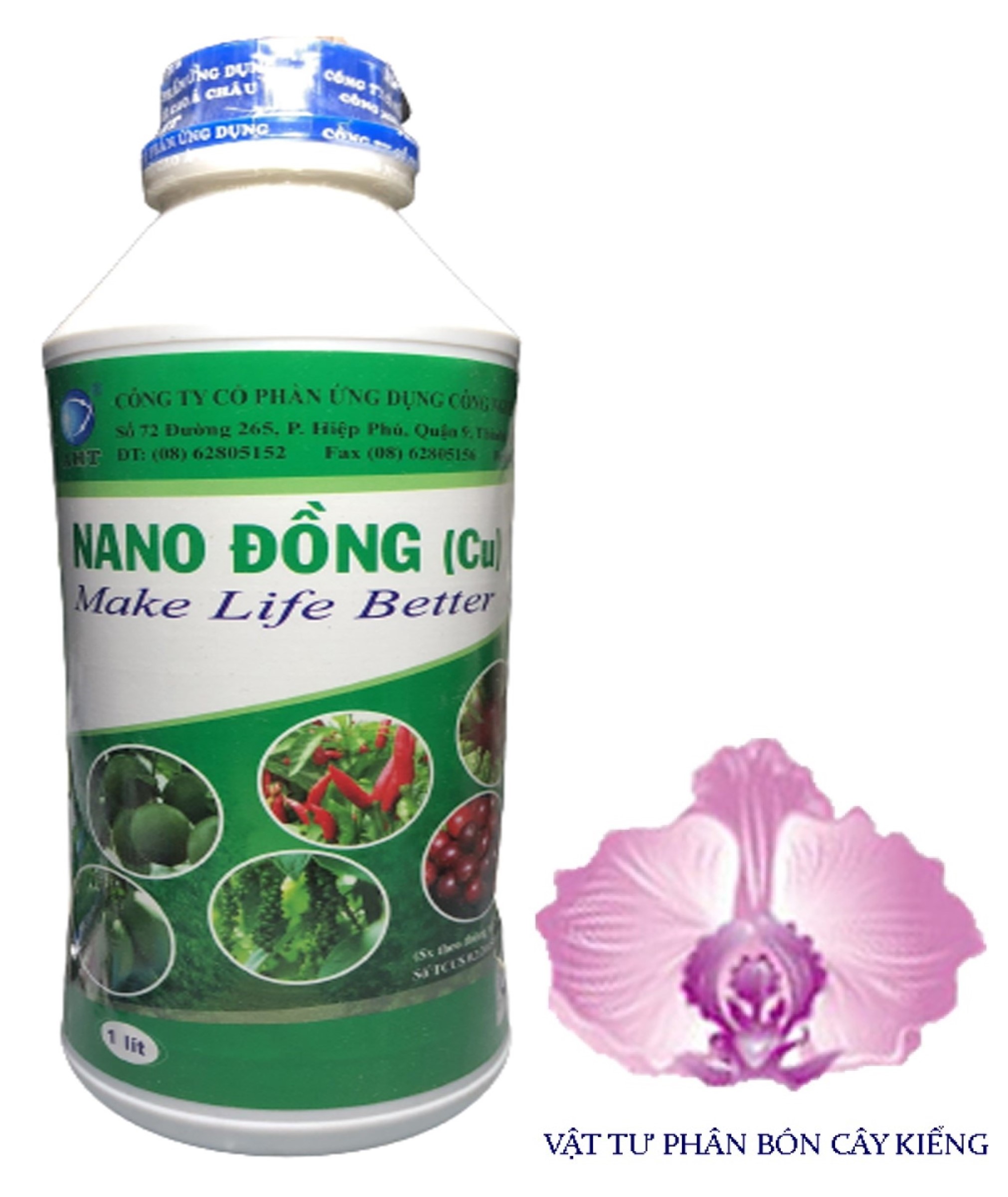 Phân Bón Vi Lượng Nano Đồng (Cu) AHT - #349A# 1lít