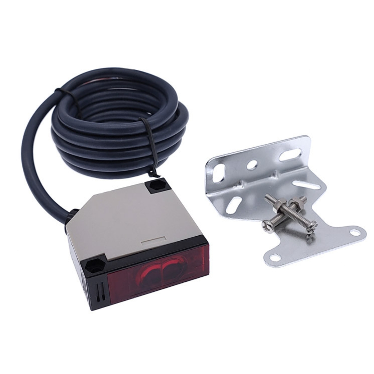 Công tắc E3JK-DS30M1 cảm biến quang điện hồng ngoại không gương phản xạ khuếch tán điện áp auto 12-240VDC/AC