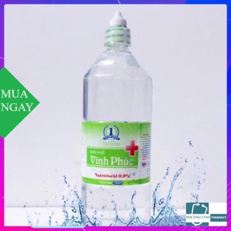 Nước muối vĩnh phúc 0,9%