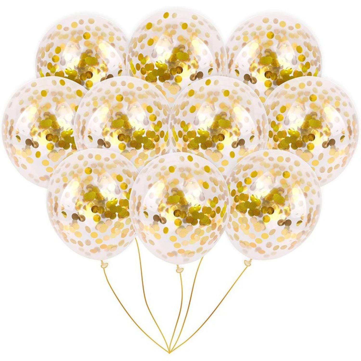 Bóng kim tuyến, bóng nhũ, bóng sequin, set 5 bóng, 10 bóng RPL012 RedDove