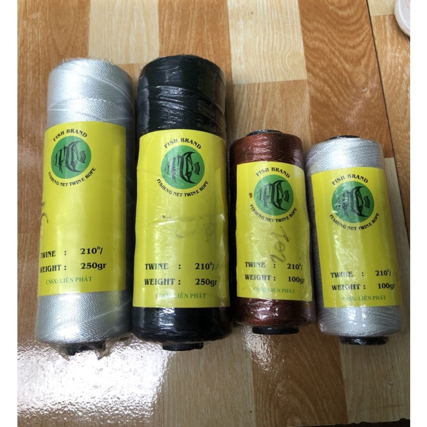  Dây cước dây dù chỉ dù dây thả diều cước câu cá dây dù thợ xây dày 0.4 0.6 0.9 1.2 2.1mm 