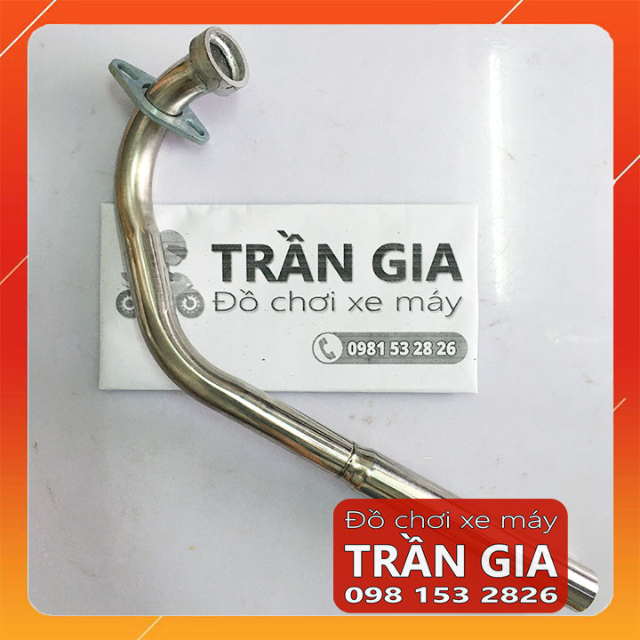 Cổ pô exciter 2010 inox 304 bô ex 2010 đời đầu size 27 hàn thay cổ zin