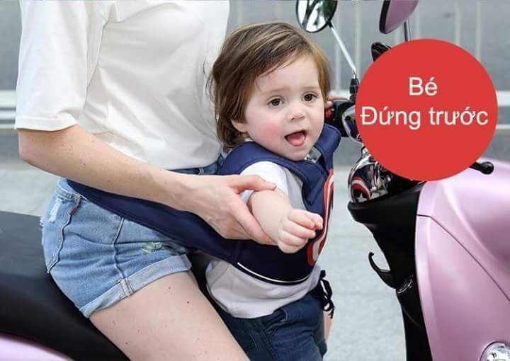 Đai ngồi xe máy cho bé (Loại đẹp)