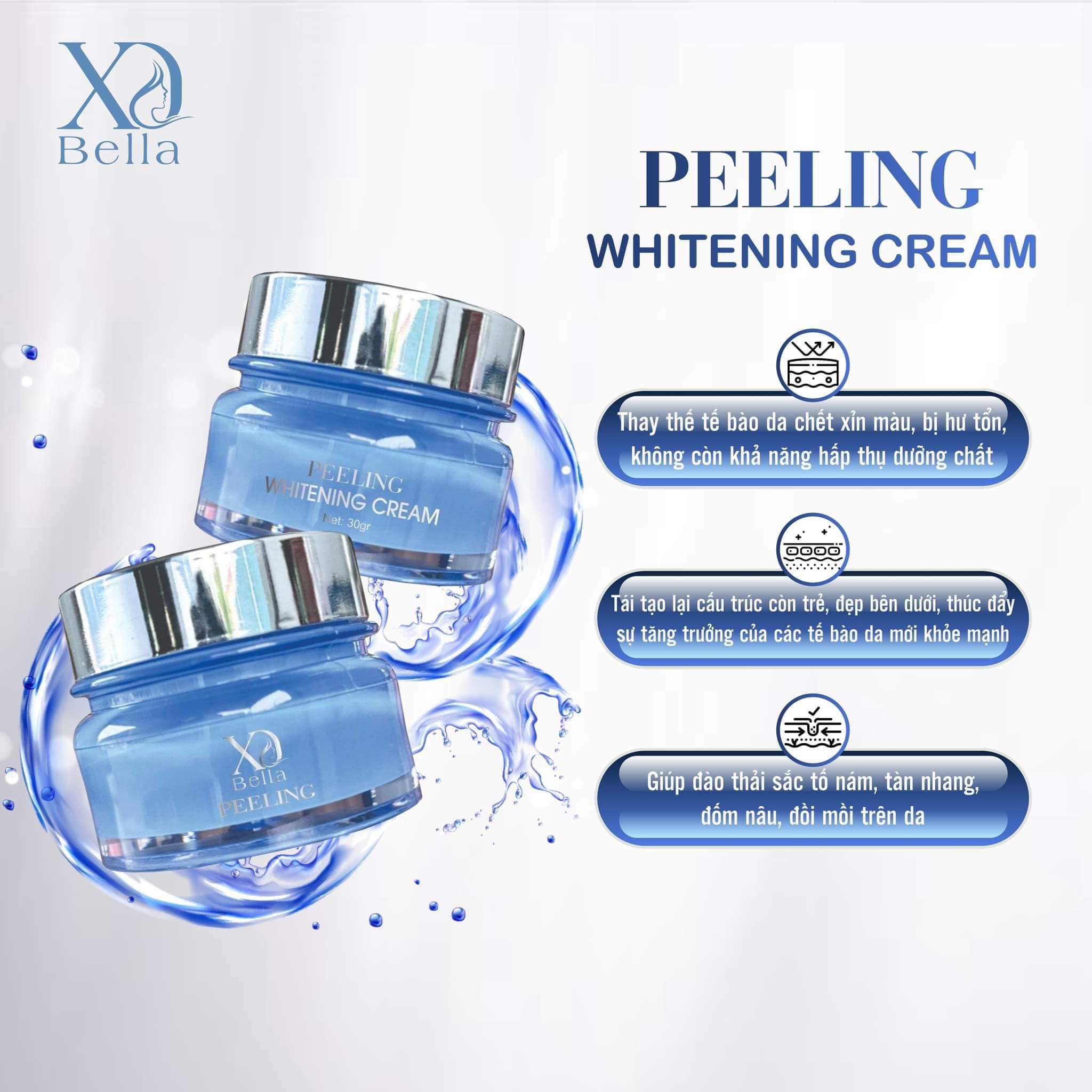- Kem Tái Tạo SHE Peeling phục hồi làn da trắng sáng hiệu quả- KhoMyPhamCT