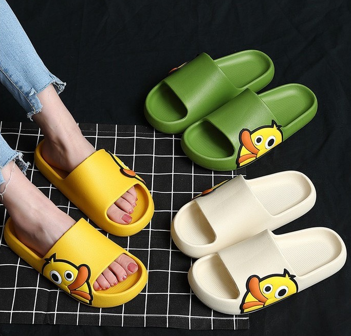 Dép bánh mì hình vịt l dép quai ngang nữ - Dép hình vịt l PHU LINH STORE 02