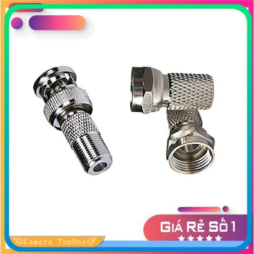 [HCM][NHÀ PHÂN PHỐI BH 2 NĂM FREESHIP 20K]Jack BNC và F5 Loại Tốt Nguyên Bộ Dành Cho Camera Giám Sát