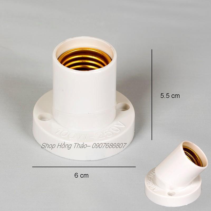 Bộ 5 Đui đèn tiêu chuẩn gắn tường E27