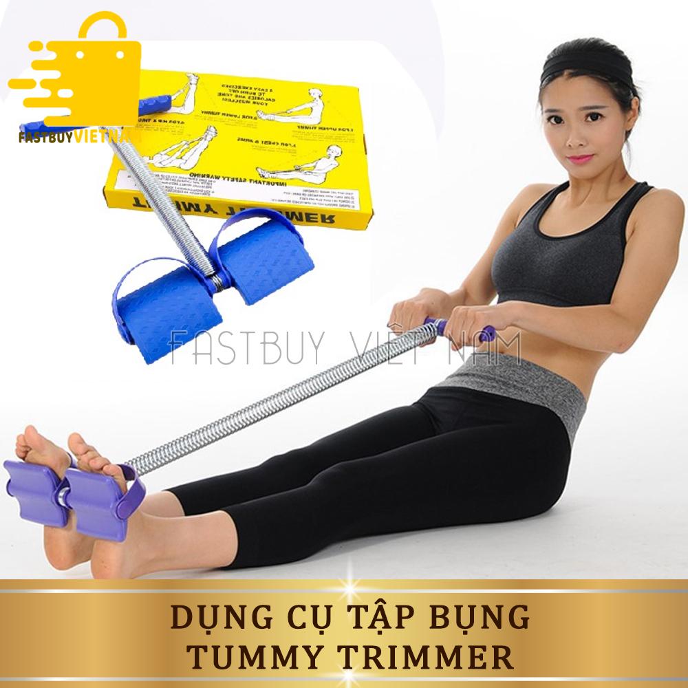 Dụng Cụ Tập Cơ Bụng Hiệu Qủa Nhà Tummy Trimmer - Chất Liệu Nhựa Cao Cấp, Lò Xo Co Giãn Chất Lượng, Có Khả Năng Chịu Lực Tốt