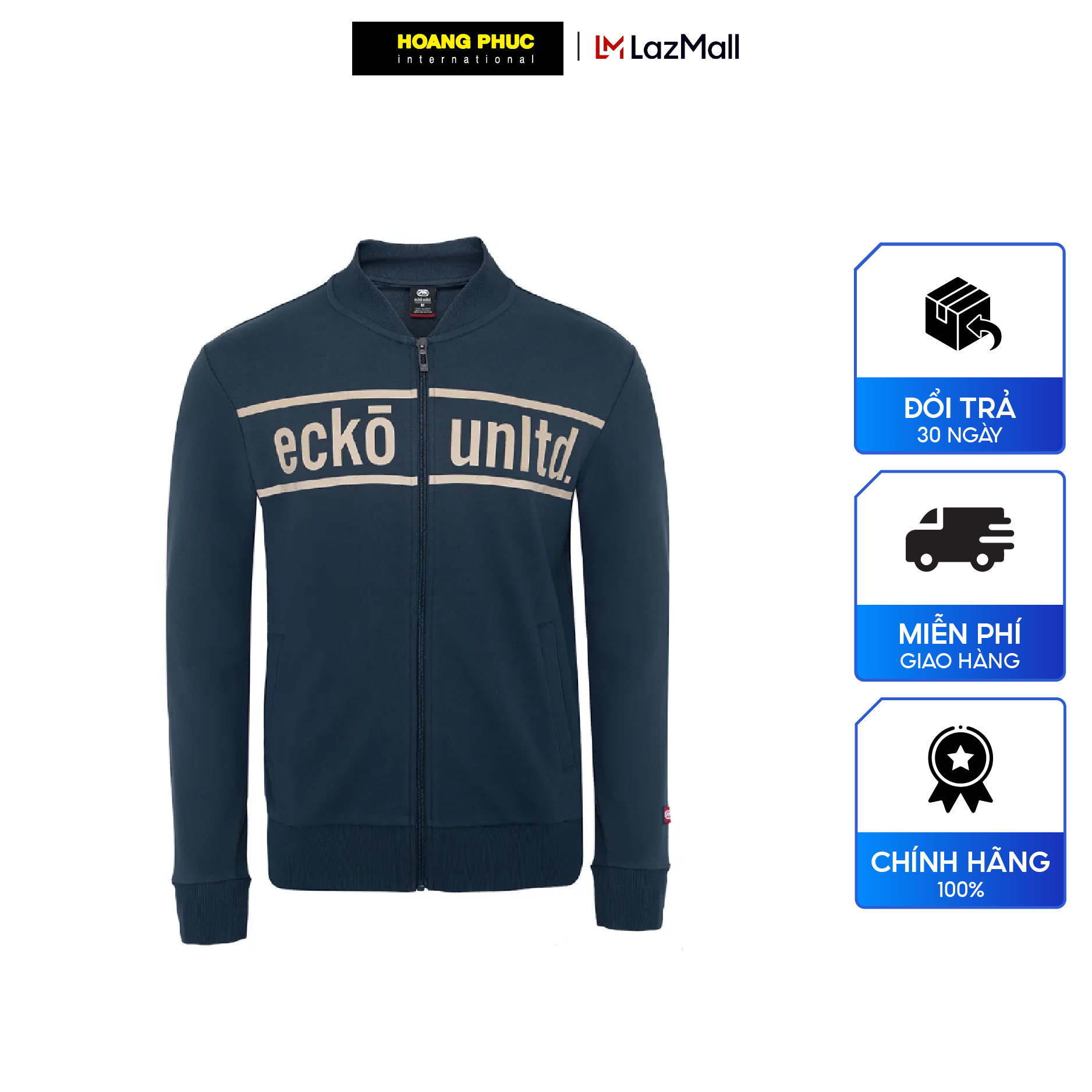 Áo khoác nam ECKO UNLTD hiện đại, thời trang IF22-33002