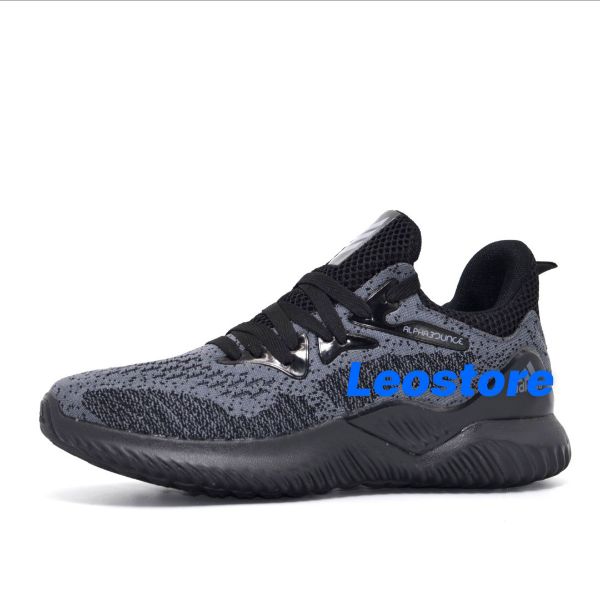 [HCM]Giầy thể thao alphabounce đen ghi nam nữ