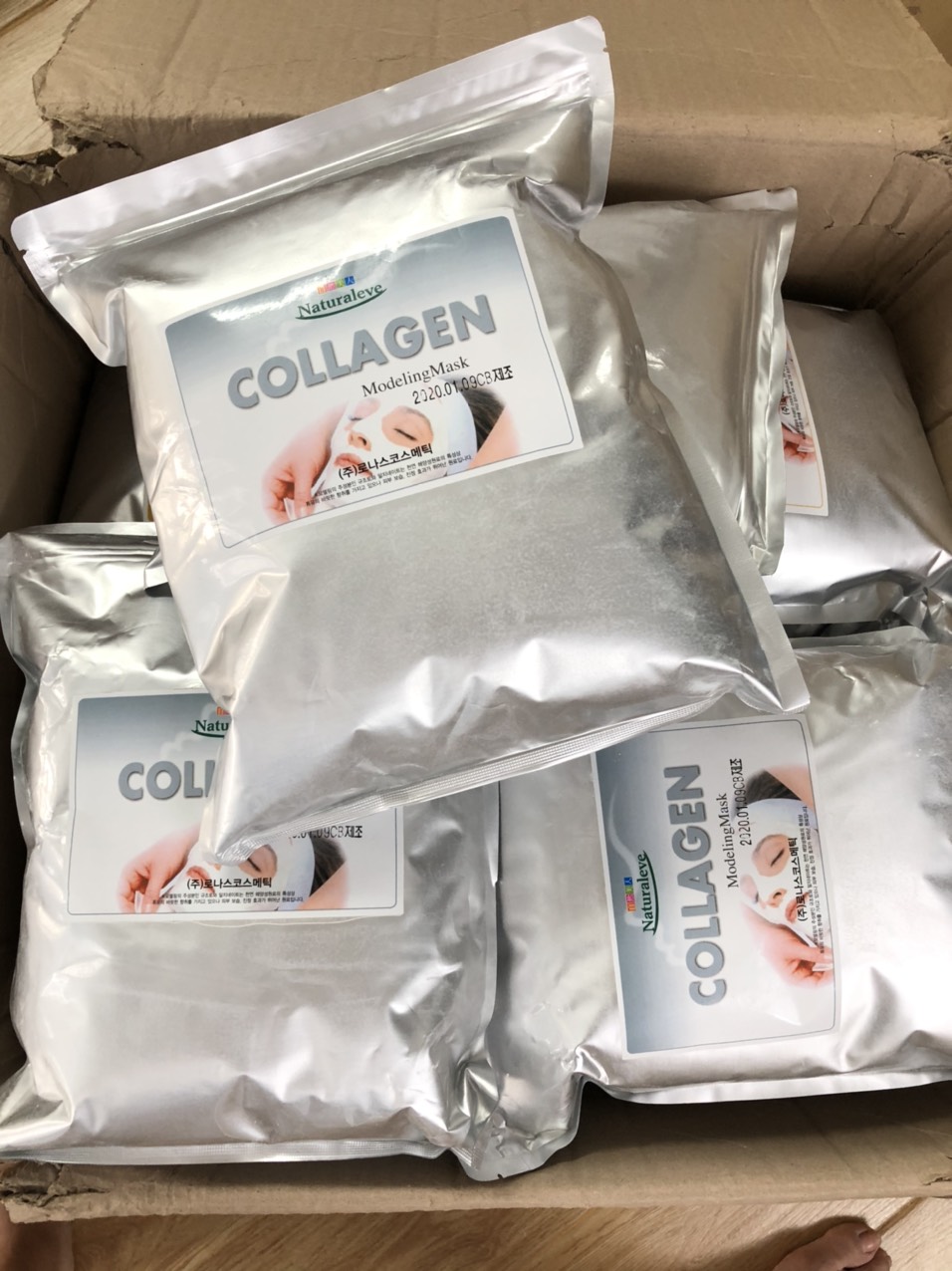 [HCM]Bột Mặt Nạ Dẻo Collagen Ronas Modeling Mask 1kg