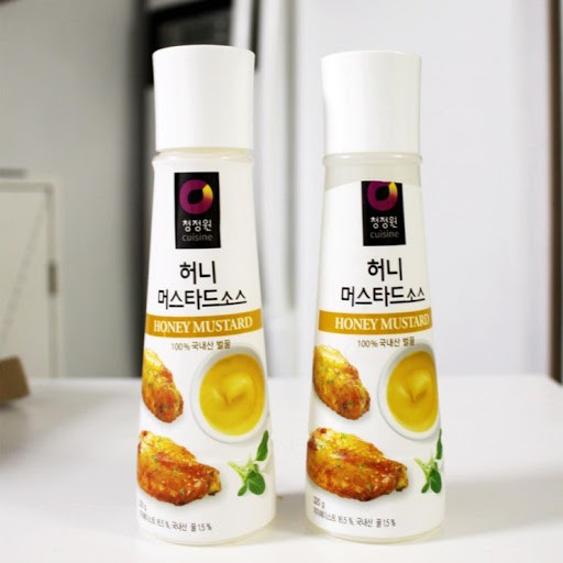 Sốt mù tạt mật ong Hàn Quốc Chai 320G