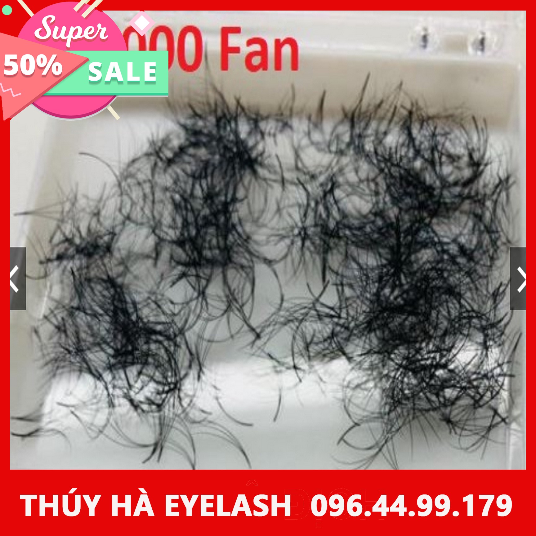 Mi fan 3d hộp 500fan_mi fan_mi khay_dụng cụ nối mi_uốn mi_keo nối mi__dụng cụ nối mi