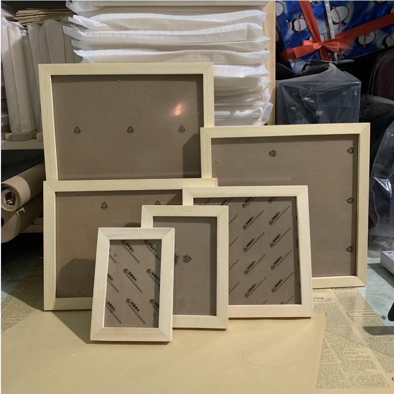 Khung ảnh để bàn, treo tường gỗ thông 10x15 13x18 20x20 20x30 a4 30x30 gỗ thông nguyên khối