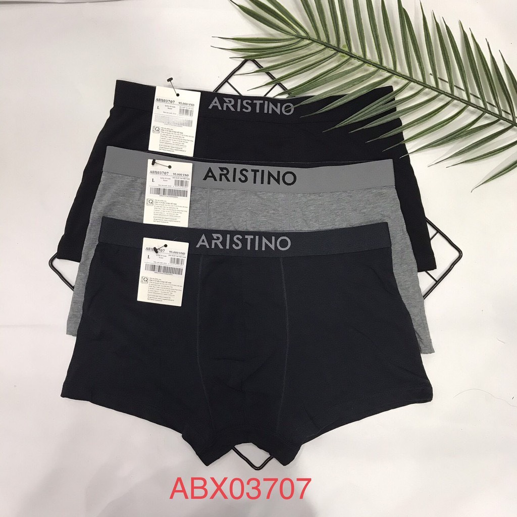 Quần sịp đùi boxer nam aristino abx03707 chất cotton