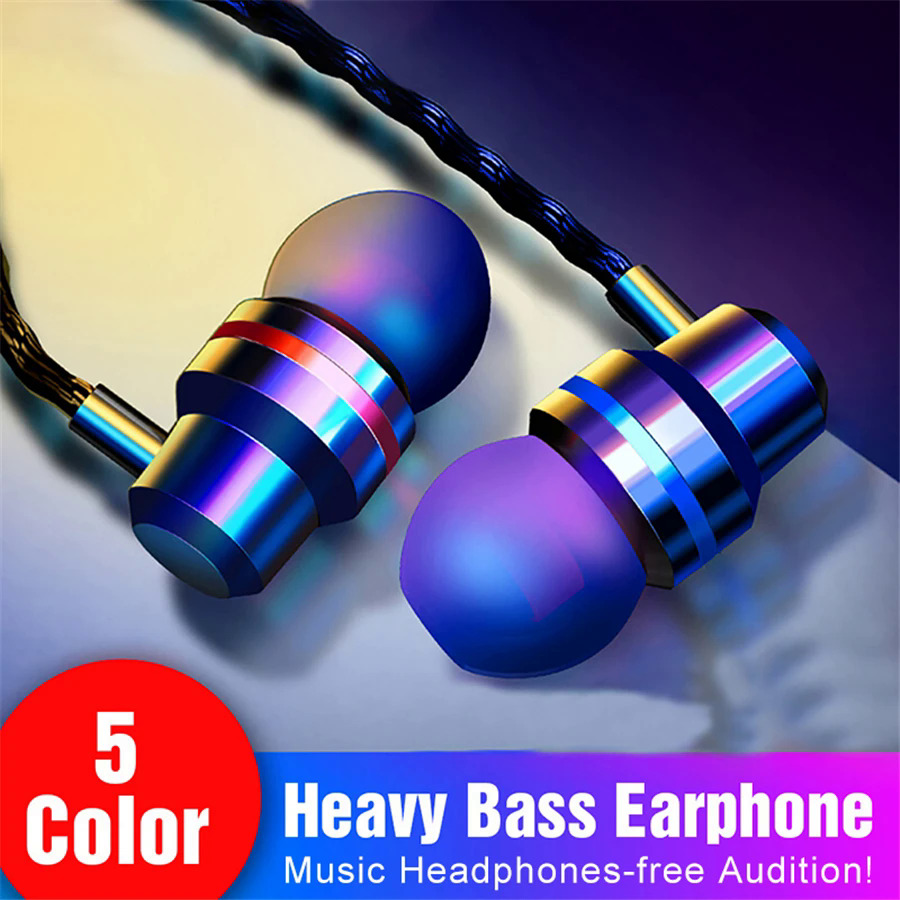 Chuyên Nghiệp Kim Loại Trong Tai Tai Tai Nghe Âm Bass Nặng Tai Nghe Tai Nghe Tai Nghe Cho Jbl OnePlus 6 5T 5 3T 3 2 1 X Một Cộng Với Điện Thoại Tai Nghe