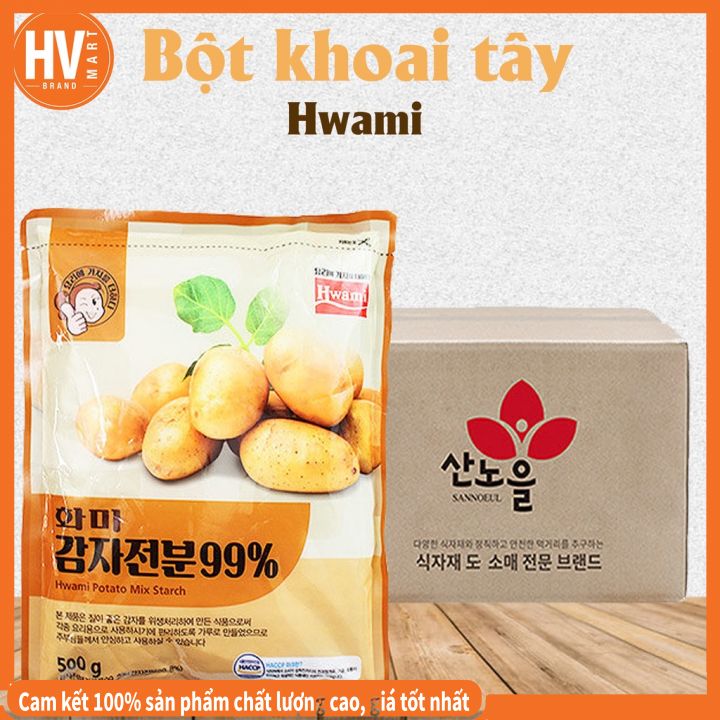 [Chất Lượng Cao] Bột Khoai Tây Hwami Hàn Quốc 500 G