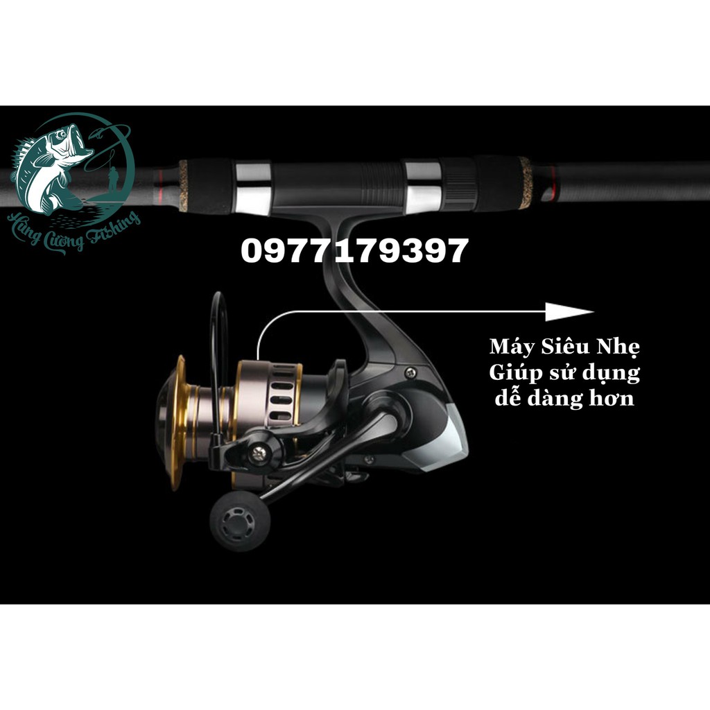 Máy Câu Cá FISHING REEL HE Siêu Nhẹ Khỏe Đẹp Bền 🔰 Cam Kết Chính Hãng - Chất Lượng 🔰 Máy Đứng