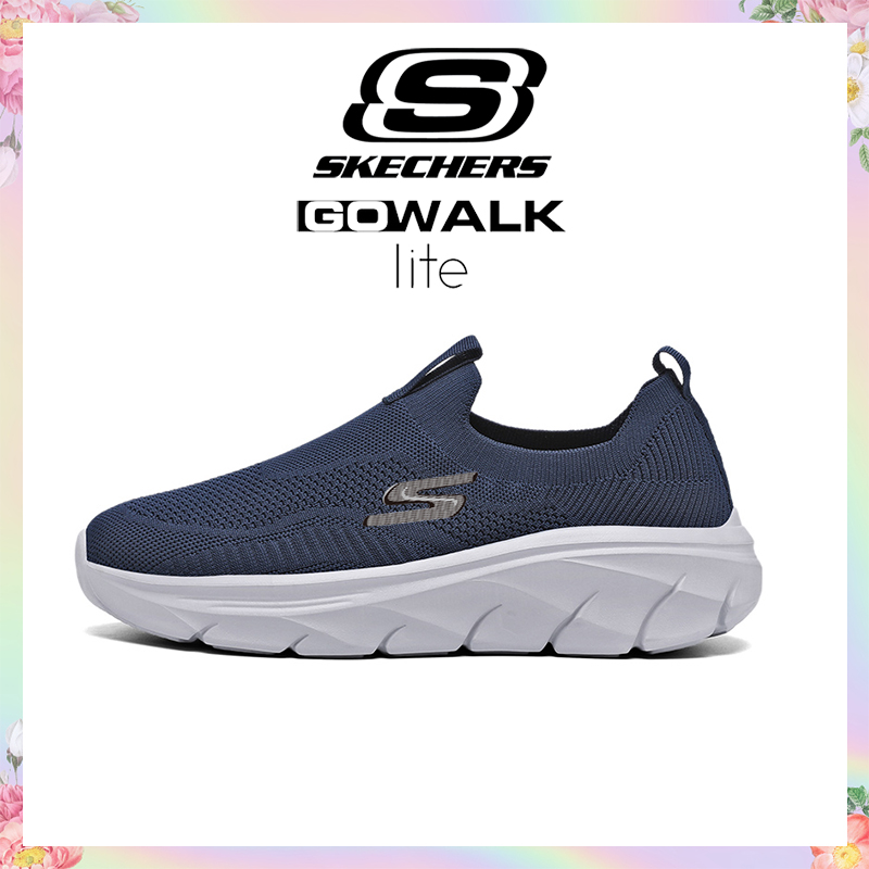 Skechers_ đôi giầy đen giày nam giày thể thao giày chạy bộ giày đi bộ