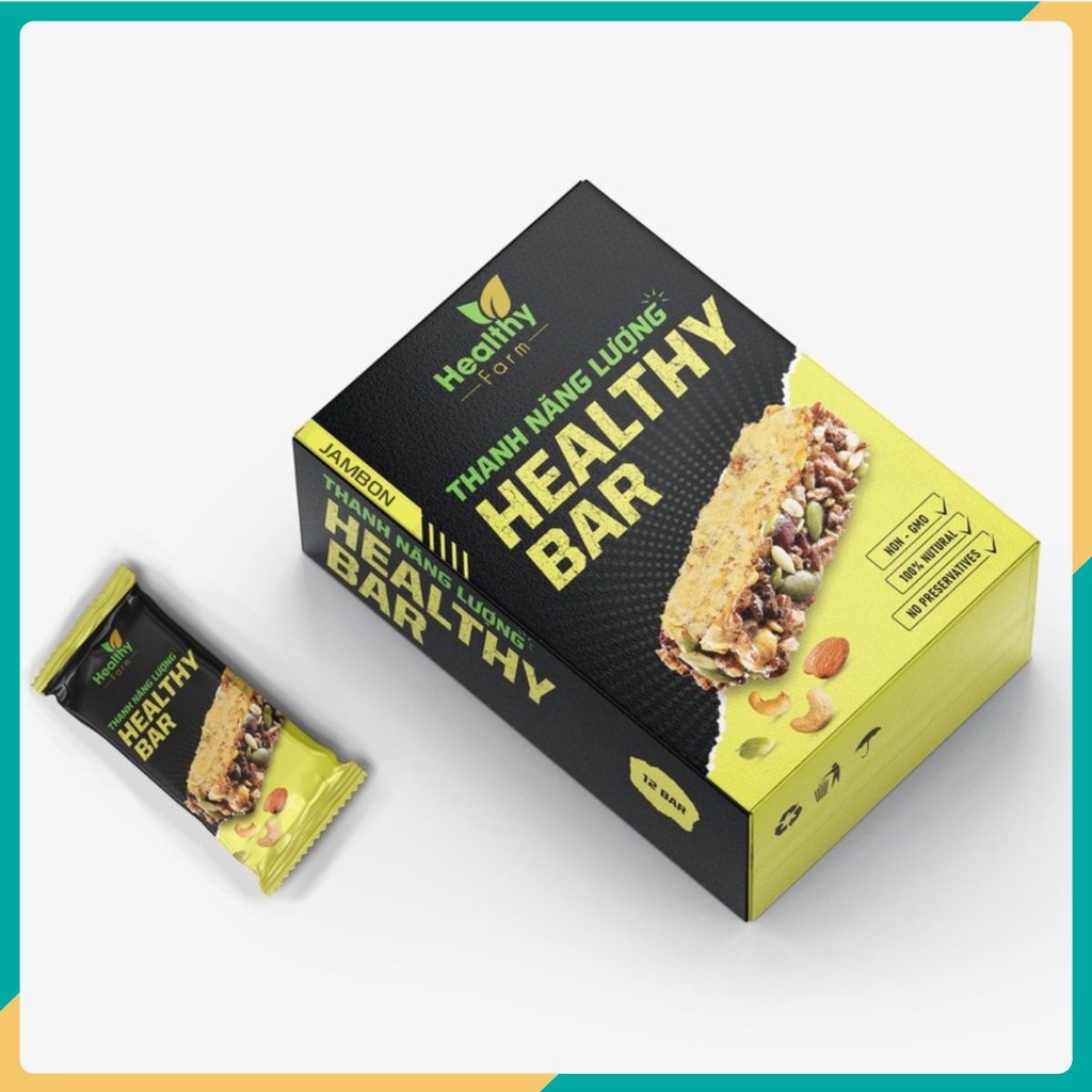 Thanh Năng Lượng Healthy Bar - 12bar