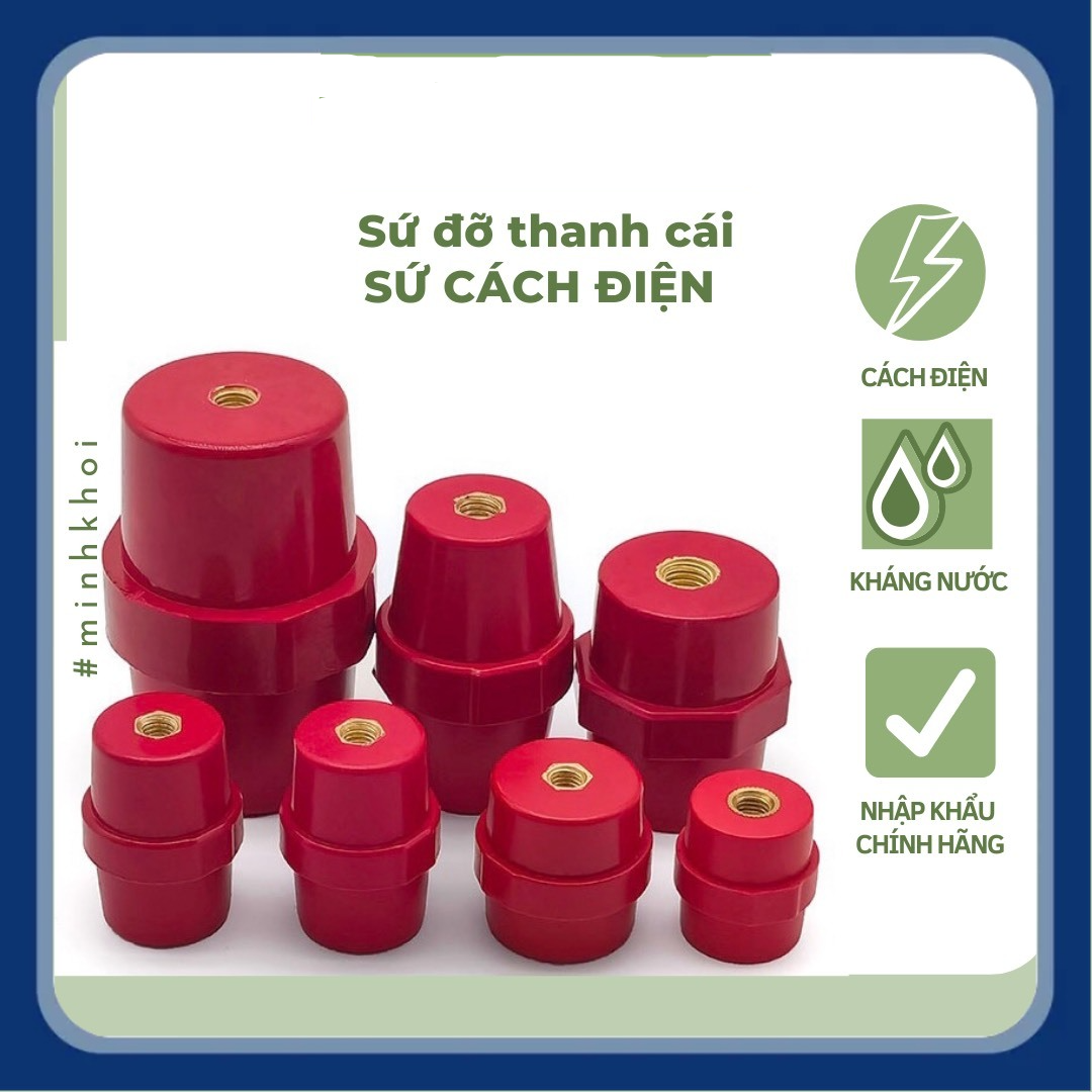 Sứ đỡ thanh cái; sứ cách điện; sứ hạ thế; sứ đỡ thanh đồng; sứ đỏ cách điện;sứ đỡ tròn; đế sứ;thanh sứ đỡ thanh cái; phụ kiện tủ điện gối đỡ;gối đỡ thanh cái; sứ đỡ thanh cái đồng; gối đồng