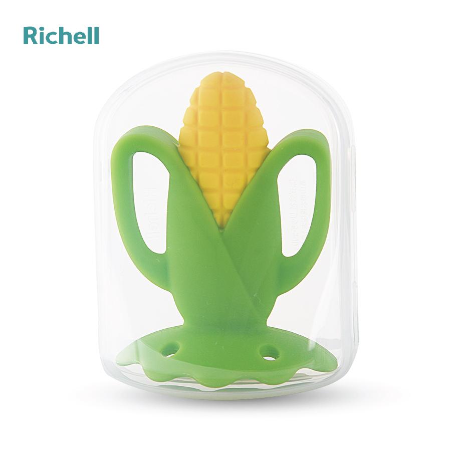 GẶM NƯỚU SILICONE RICHELL (BẮP NGÔ-CÓ HỘP)