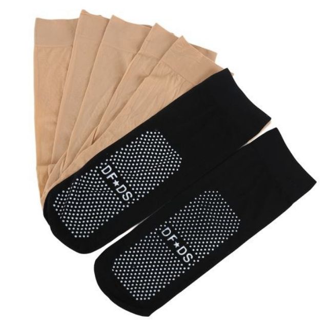 Tất da chống trơn nữ loại dày - sỉ combo 10 đôi