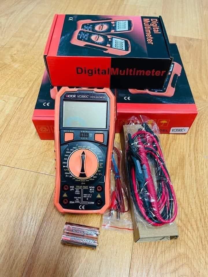 Đồng Hồ Đo Dòng Vạn Năng Victor 890C+ Hiện Thị Sô Độ Chính Xác Cao - Thiết Bị Trường Thành