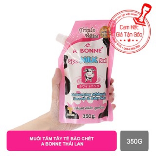 Muối tắm a bonné spa milk salt 350g thái lan