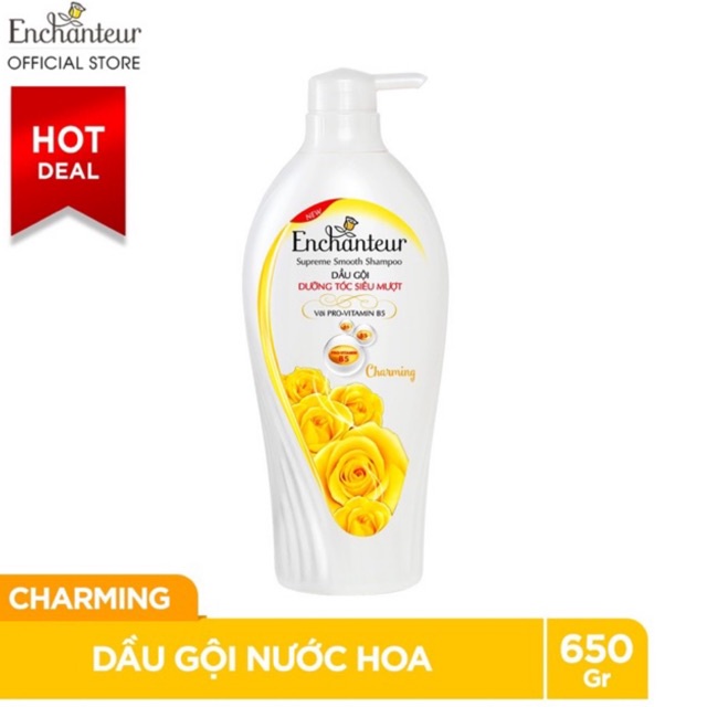 Dầu gội Enchanteur Charming 650g