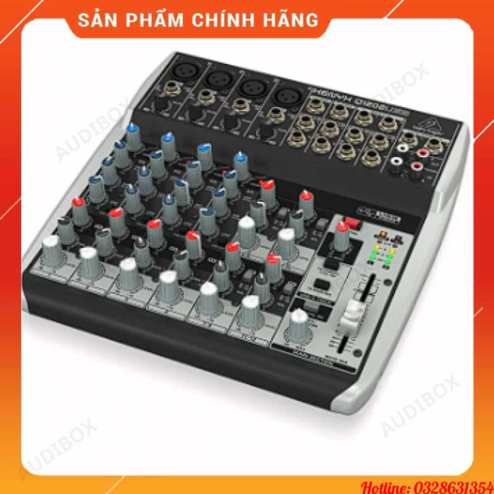 Mixer usb 12 cổng behringer xenyx q1202usb