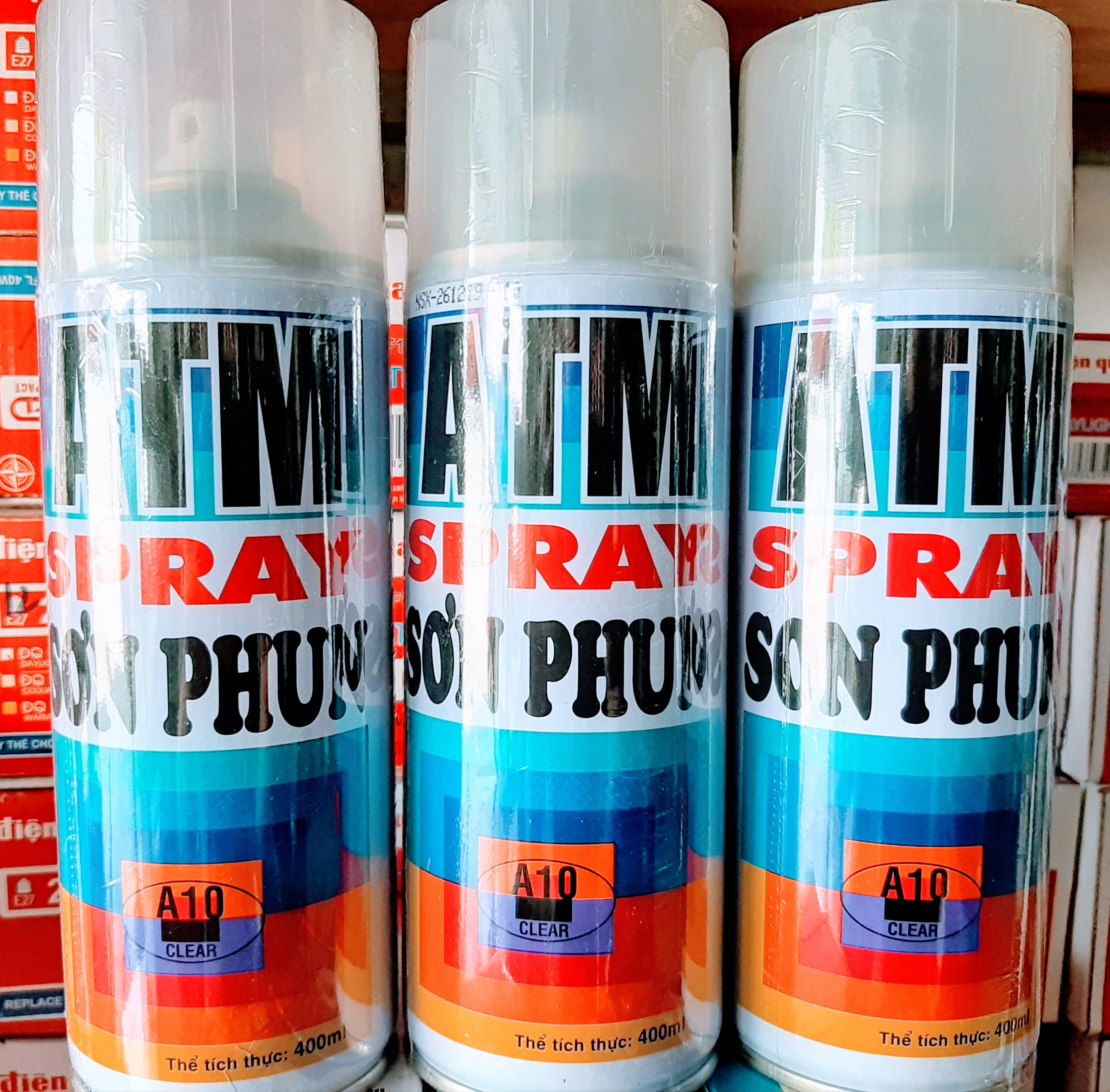 SƠN XỊT BÓNG ATM A10 400ml CHÍNH HÃNG