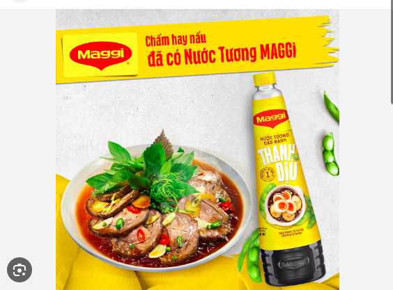 Nước tương maggi thanh dịu chai 700ml