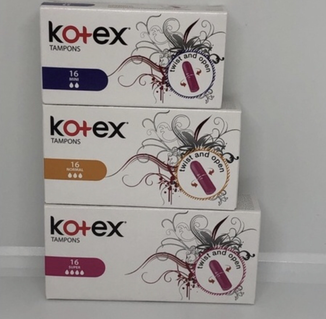 Tampon kotex basic