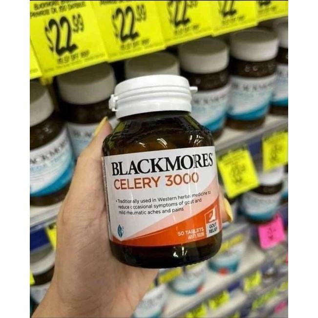 Viên Gout Blackmores Celery 3000mg 50 viên Chính Hãng Úc
